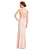 Adrianna Papell - Halter Neck Sheath Dress AP1E201344 in Pink