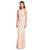 Adrianna Papell - Halter Neck Sheath Dress AP1E201344 in Pink