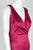 Adrianna Papell - AP1E203395 Sleek Plunging V-neck Trumpet Dress In Red