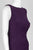 Adrianna Papell - AP1E203781 Embellished Bateau Jersey Sheath Dress In Purple