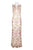 Adrianna Papell - AP1E204015 Floral Embroidered Bateau Sheath Dress In Pink and Multi-Color
