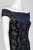 Adrianna Papell - AP1E204174 Embroidered Velvet Off-Shoulder Dress In Blue