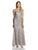 Adrianna Papell - Embellished Square Neck Dress 181875460 in Silver