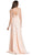 Long Flowy A-Line Prom Dress