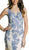 Sheer Lace Fitted Evening Dress