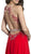 Illusion Halter A-Line Evening Dress