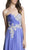 Strapless Ruched A-Line Evening Gown