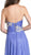 Strapless Ruched A-Line Evening Gown