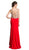 Sheer Sleeveless Embellished Evening Gown