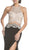 Embellished Sheer Fitted Evening Dress