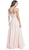 Beaded Strapless A-Line Evening Dress