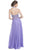 Beaded High Halter A-Line Evening Dress