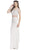 Two Piece Sheer Embellished Evening Dress
