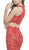 Two Piece Lace Evening Dress with Slit