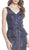 Sleeveless Peplum Evening Dress