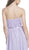 Strapless Ruched A-Line Evening Dress