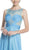 Crisscross Ruched A-Line Evening Dress