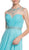 Ruched A-Line Evening Dress with Open Back