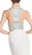 Beaded Sheath Evening Dress with Slit
