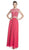 Two Piece Embellished A-Line Evening Dress