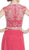 Two Piece Embellished A-Line Evening Dress
