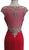 Crystal Embellished Fitted Evening Dress