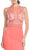 Sheer Embellished Trumpet Evening Dress
