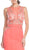 Sheer Embellished Trumpet Evening Dress