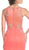 Sheer Embellished Trumpet Evening Dress