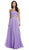 Strapless Ruched Evening A-Line Dress