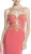 Sheer Embellished Cutout Evening Gown