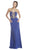 Sheer Embellished Cutout Evening Gown