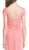 Embellished Ruched V-neck Sheath Evening Dress