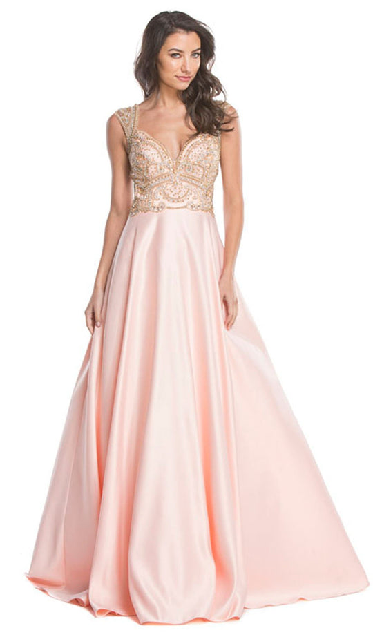 Embellished Sweetheart Neckline Ballgown