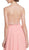 Embellished Illusion Neck A-line Prom Dress