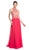 Embellished Illusion Halter A-line Prom Dress
