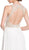 Embellished Illusion Jewel A-line Prom Dress