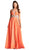 Embellished Illusion Jewel A-line Prom Dress
