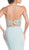 Bedazzled Deep Sweetheart Sheath Prom Dress