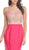 Embellished Illusion Bateau Trumpet Prom Dress
