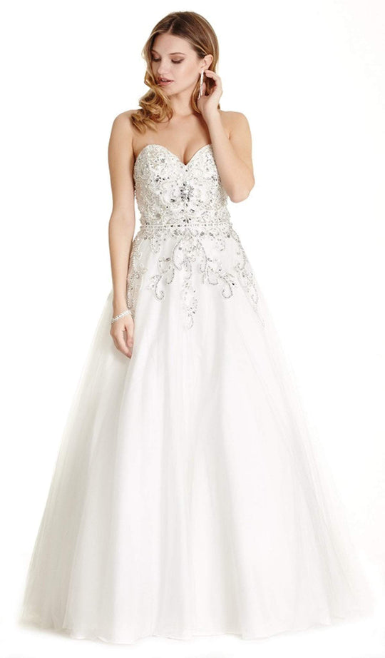 Bejeweled Sweetheart Ballgown