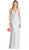 Ruched Sweetheart Evening Sheath Dress