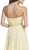 Pleated Strapless Sweetheart Prom A-line Gown