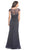 Jeweled Ruched Sheath Mother of Bride Dress