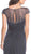 Jeweled Ruched Sheath Mother of Bride Dress