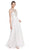 Bedazzled Illusion Halter Neck Prom Dress