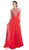 Bedazzled Illusion Halter Neck Prom Dress