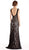 Lace Embellished Mother of Bride Sheath Dress