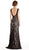 Lace Embellished Mother of Bride Sheath Dress
