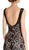 Lace Embellished Mother of Bride Sheath Dress